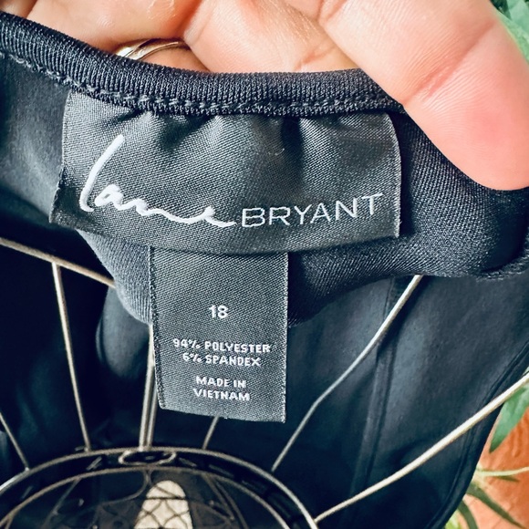 Lane Bryant Blue stamp dress - Picture 3 of 8